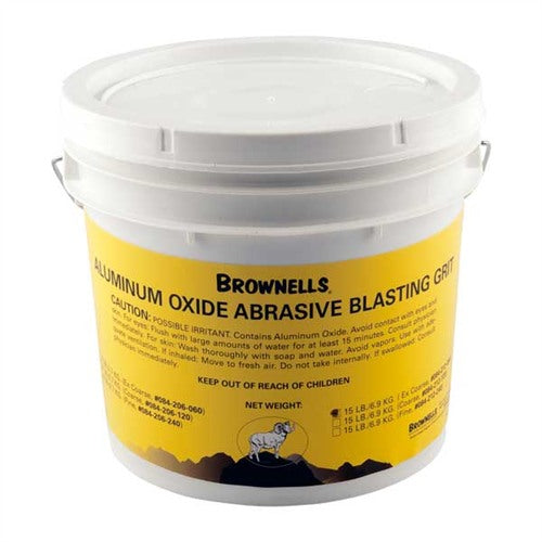 ALUMINUM OXIDE ABRASIVE BLASTING, EX-COARSE, 60 GRIT, 15 LBS