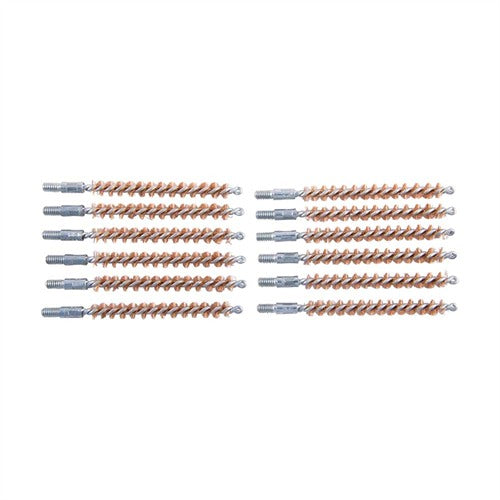 STANDARD LINE BRONZE RIFLE BRUSH 6MM-25 CALIBER 12 PACK