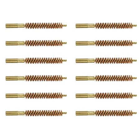 SPECIAL LINE DEWEY BRUSH, BRONZE, 8MM RIFLE, 12 PACK
