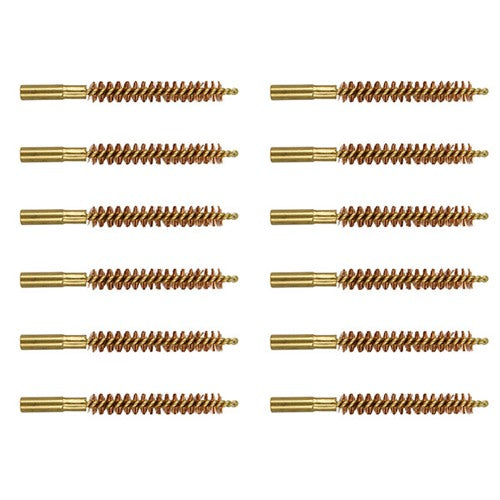 SPECIAL LINE DEWEY BRUSH, BRONZE, 8MM RIFLE, 12 PACK