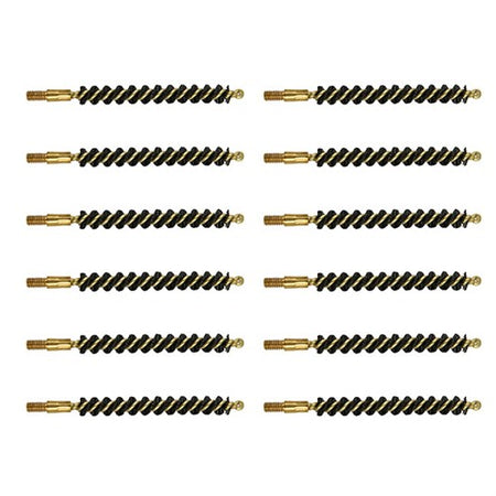 HEAVY WEIGHT NYLON RIFLE BRUSH 6.5MM 12 PACK