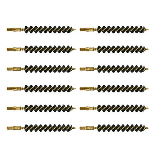 HEAVY WEIGHT NYLON RIFLE BRUSH 8MM 12 PACK