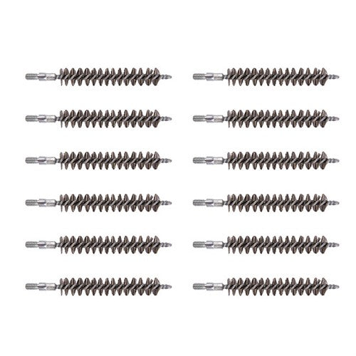 CHAMBER BRUSH, STAINLESS STEEL,.37/.357 CAL REVOLVER,12 PACK