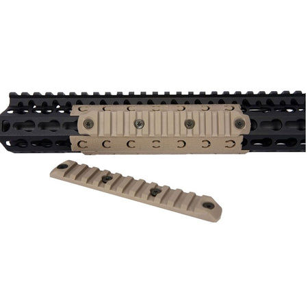 FDE KeyMod Picatinny Rail Attachment Section 855877004572