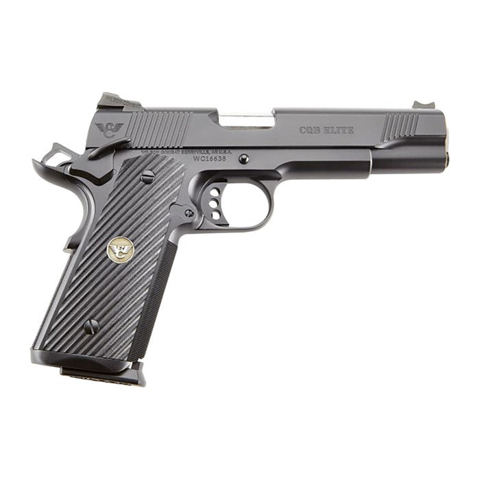 Wilson Combat CQB 1911 Elite Full-Size .45 ACP Handgun, 5" Barrel, (2) 8rd Magazines, Black Finish