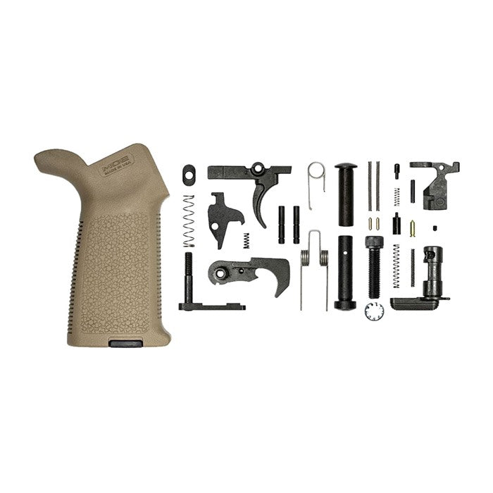 M4E1 AR-15 Lower Parts Kit Including MOE Grip