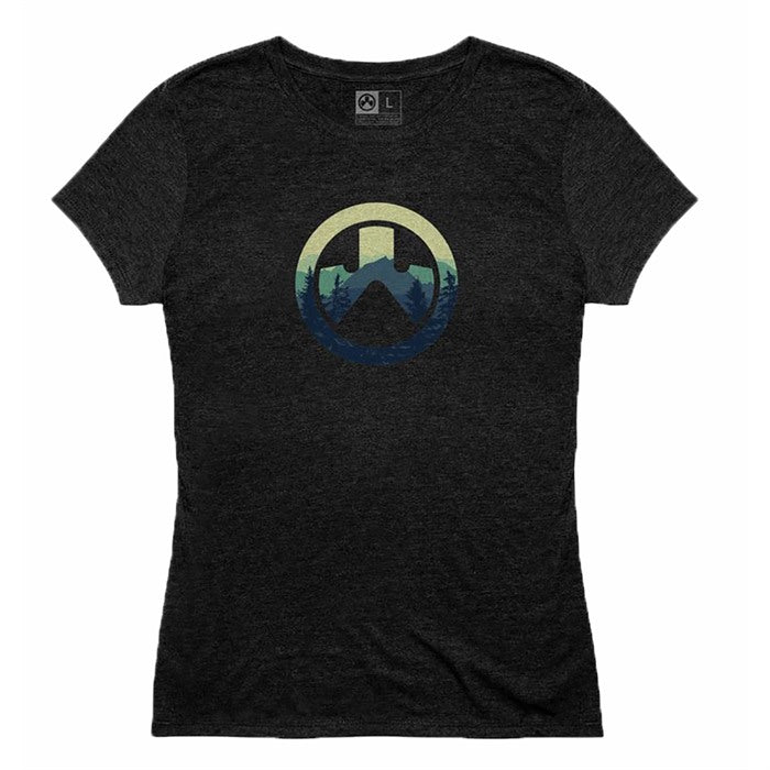 Cascade Icon Logo Women's CVC Tee 840815129561