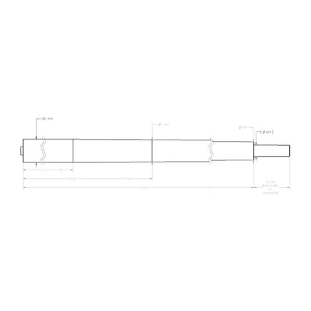 30 Caliber Stainless Steel Bolt-Action Barrel