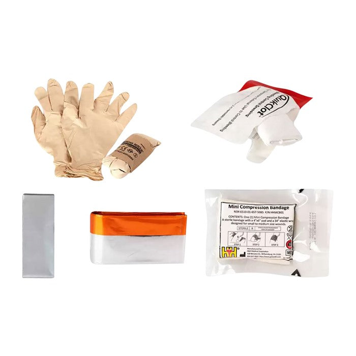 Micro Trauma Kit Now! Essential First Aid Supplies 810073650107