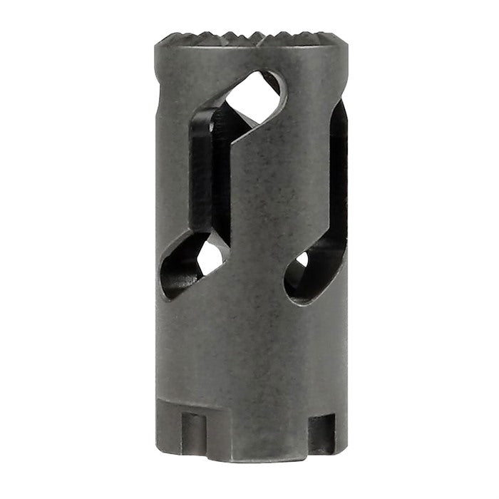 Midwest Industries MI-AKFH1 7.62x39 Flash Hider Impact Device, M14x1.0 LH Thread, Black Phosphate