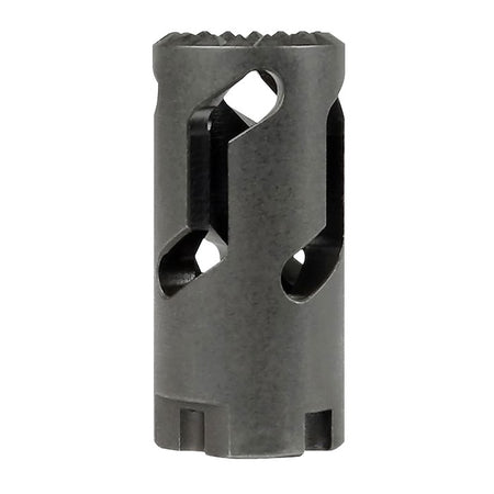 Midwest Industries MI-AKFH1 7.62x39 Flash Hider Impact Device, M14x1.0 LH Thread, Black Phosphate