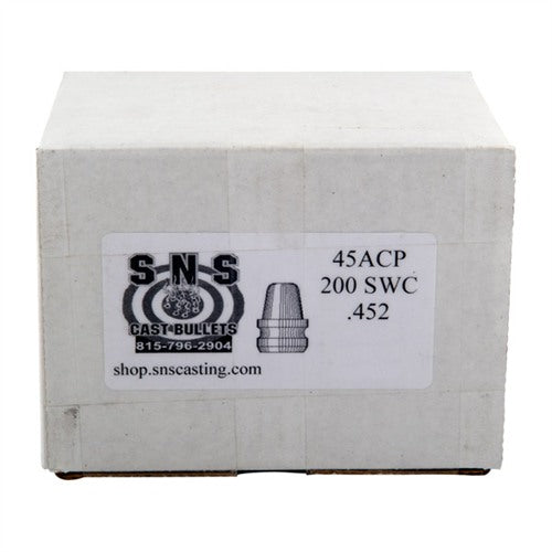 SEMI-WAD CUTTER 45 CAL (.452") 200GR SWC 500/BOX