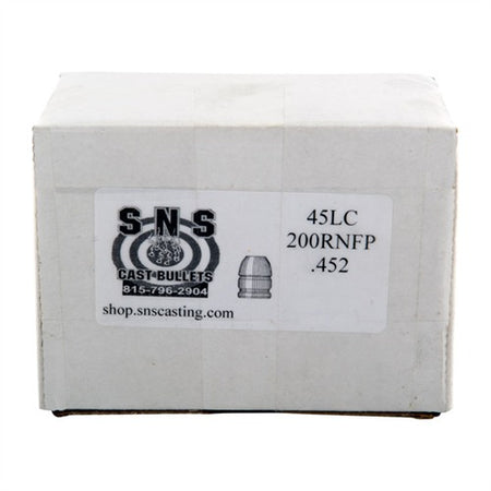 ROUND NOSE FLAT POINT 45 CAL (.452") 200GR RNFP 500/BOX