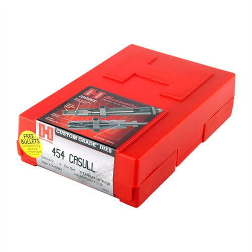 Hornady .454 Casull 4-Die Full Length Reloading Die Set