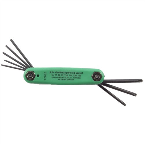 Gorilla Grip Folding Wrench Set