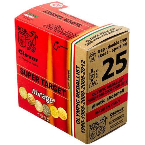 Clever 12 Gauge Shotgun Shells Mirage Super Target T1 #9 1 oz 2.75 in