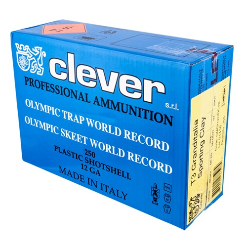 Clever 12 Gauge Shotgun Shells Mirage Grand Italia T3 #8 1-1/8 oz 2.75 in