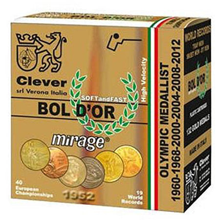 Clever 12 Gauge Shotgun Shells Mirage Bol D'or #7.5 1 oz 2.75 in