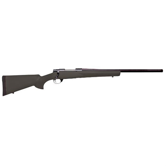 Howa M1500 Hogue .308 Winchester Rifle, 20" Barrel, 4-Round Magazine, Black