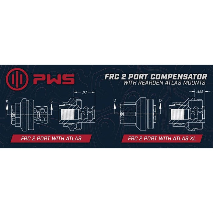.308 Caliber FRC Two-Port Compensator