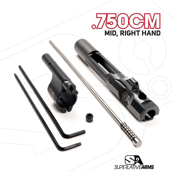 AR-15 Adjustable Piston System w/ Clamp-On .750" Block Right Hand - 850011846278