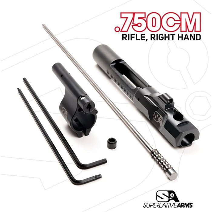 AR-15 Adjustable Piston System w/ Clamp-On .750" Block Right Hand - 850011846285