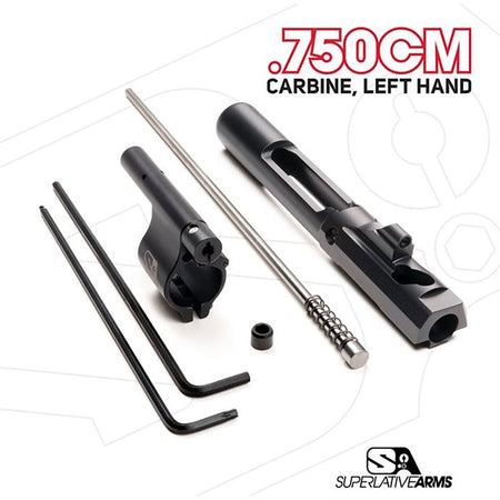 AR-15 Adjustable Piston System w/ Clamp-On .750" Block Left Hand - 850051342570