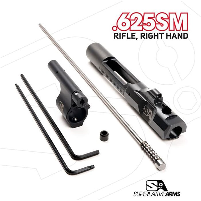 AR-15 Right Hand .625" Gas Block Adjustable Piston System