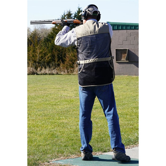 Dual Pad Full Mesh Shooting Vest - UPC 617867122785