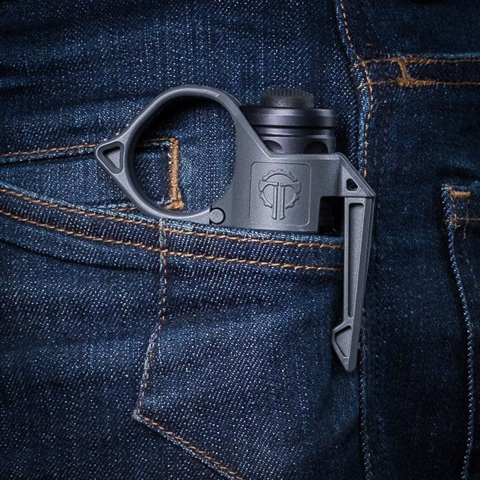 Large Switchback 2.0 Flashlight Ring and Pocket Clip