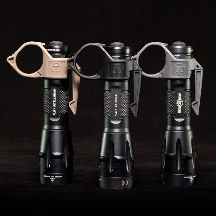 Switchback DF Flashlight Ring Featuring Pocket Clip