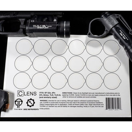CLENS Weapon Light and Flashlight Lens Guard