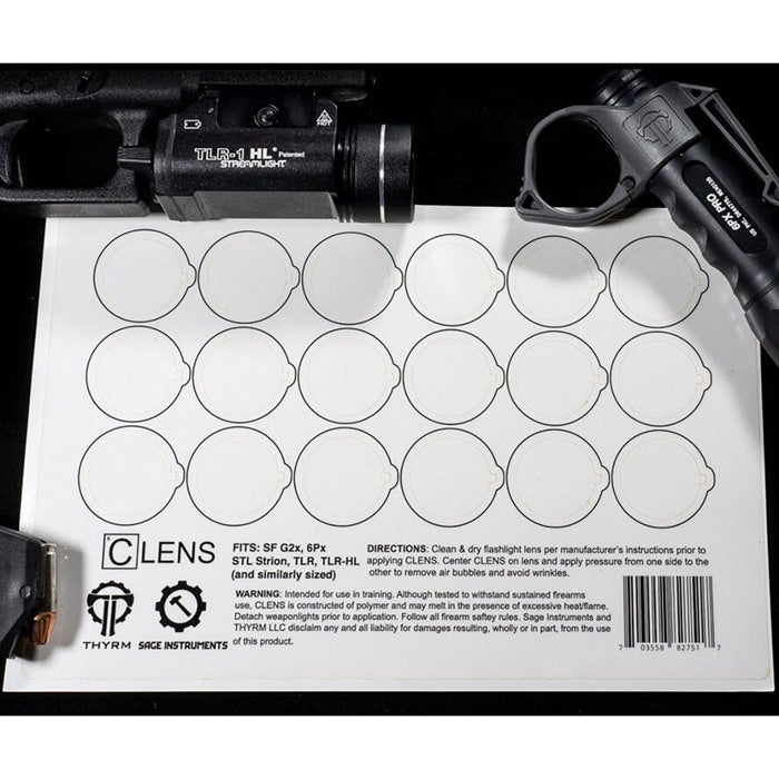 CLENS Weapon Light and Flashlight Lens Guard