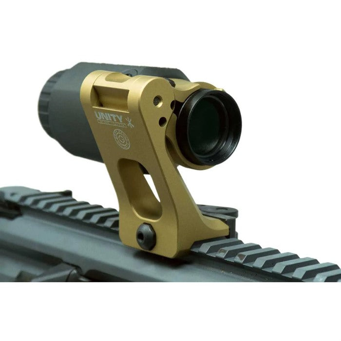 GBRS Group FTC Flip-to-Center Magnifier Mount, 30mm Ring, 2.91 Height, FDE Anodized GEAR-FTC30MM-FDE