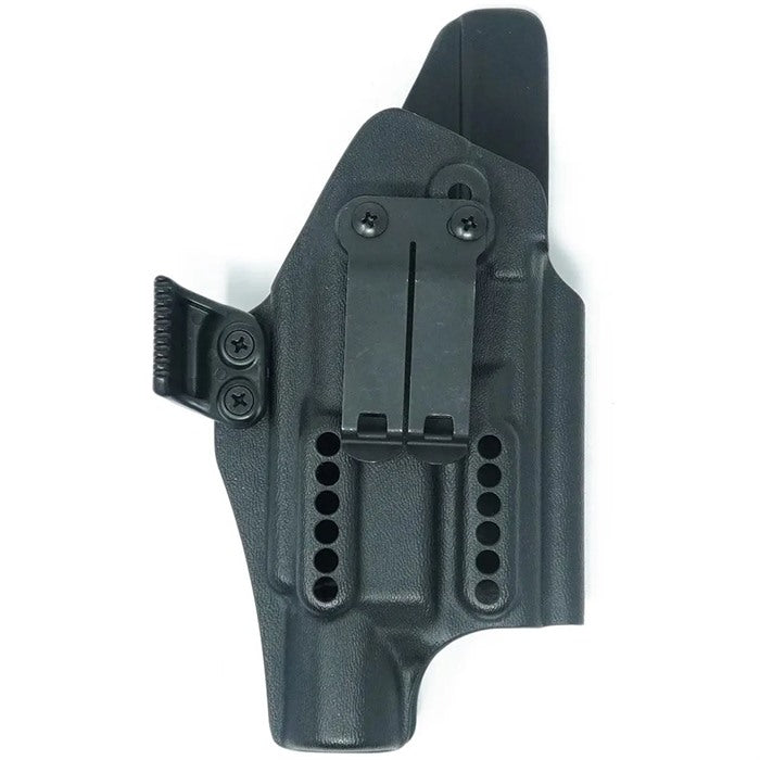 GBRS Group Priority 1 Inside Waistband Holster, Glock 17/19 w/ X300U, RH, Boltaron, Black GEAR-HOLS-IWB-GLK17-19-X300U-R