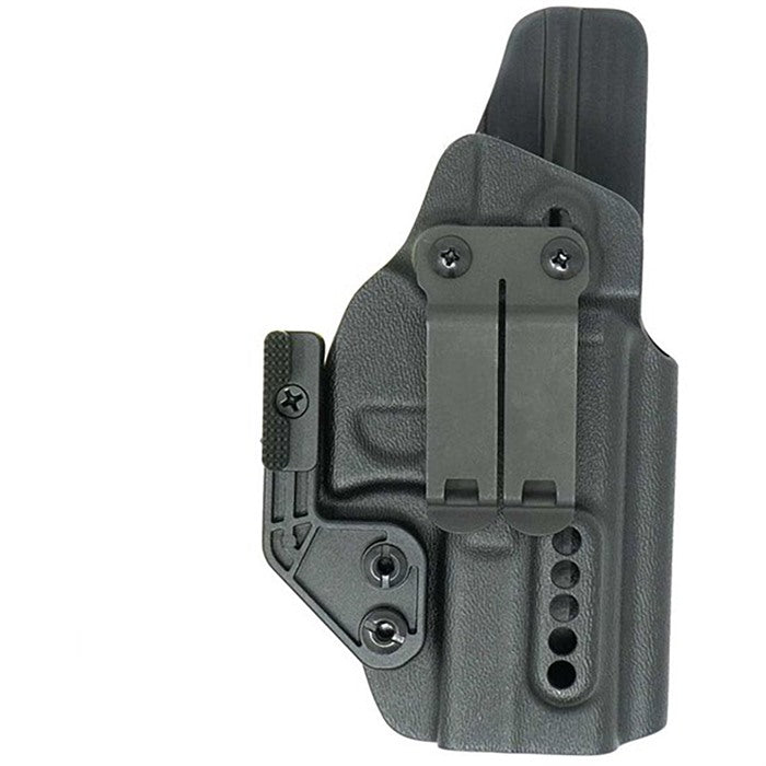 GBRS Group Priority 1 Inside Waistband Holster, Sig P320, RH, Boltaron, Black GEAR-HOLS-IWB-SIGP320-R