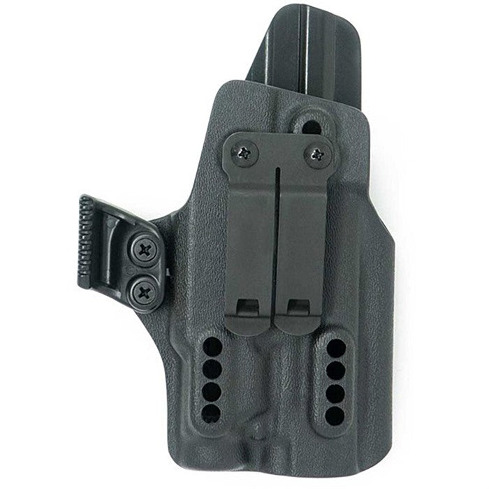 GBRS Group Priority 1 Inside Waistband Holster, Sig P365 XMacro w/ TLR-7 Sub, RH, Boltaron, Black GEAR-HOLS-IWB-SIGMAC-TLR7-R