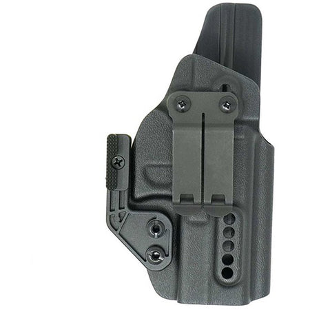 GBRS Group Priority 1 Inside Waistband Holster, Glock 17/19, RH, Boltaron, Black GEAR-HOLS-IWB-GLK17-19-R