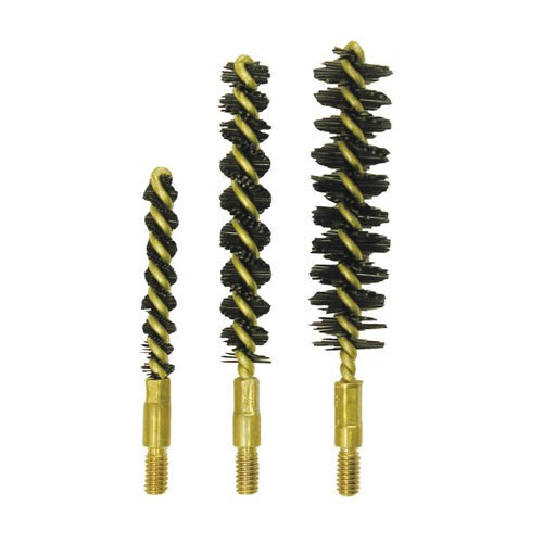 NYLON RIFLE BORE BRUSH, 338 CALIBER, 8-32M, 12 PACK