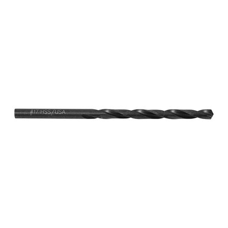 JOBBER LENGTH WIRE GAUGE DRILL 17J (.1730") DIAMETER