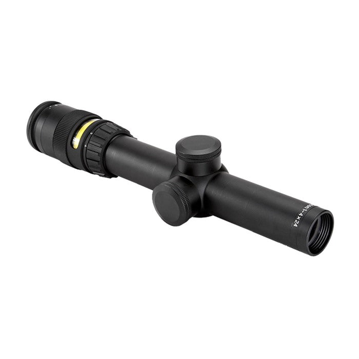 Trijicon AccuPoint 1-4x24mm Duplex with Amber Dot Reticle Rifle Scope