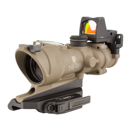 Trijicon ACOG ECOS 4x32mm Green Crosshair 5.56 Reticle Rifle Scope