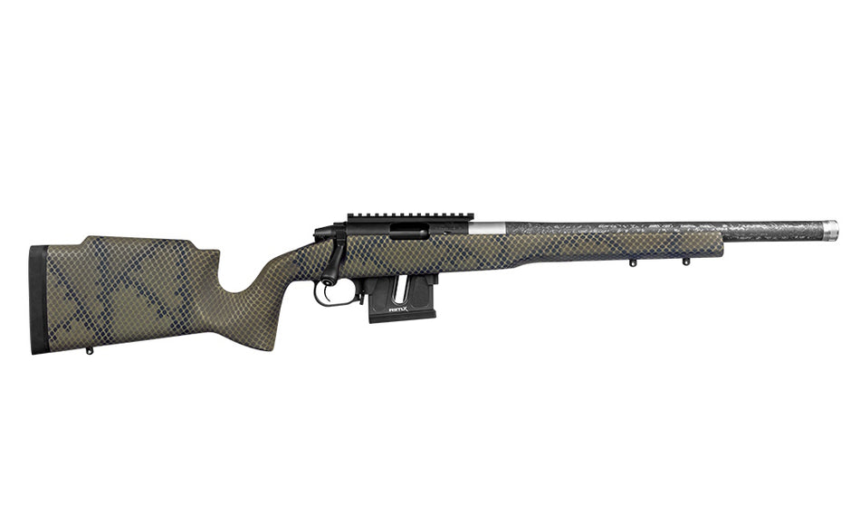 Latitude .22LR Rifle, 18" Barrel, Green Jungle Stock