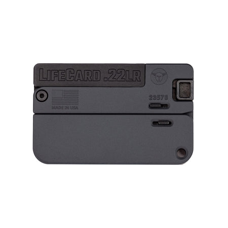 LIFECARD 22LR BLACK/GREY
