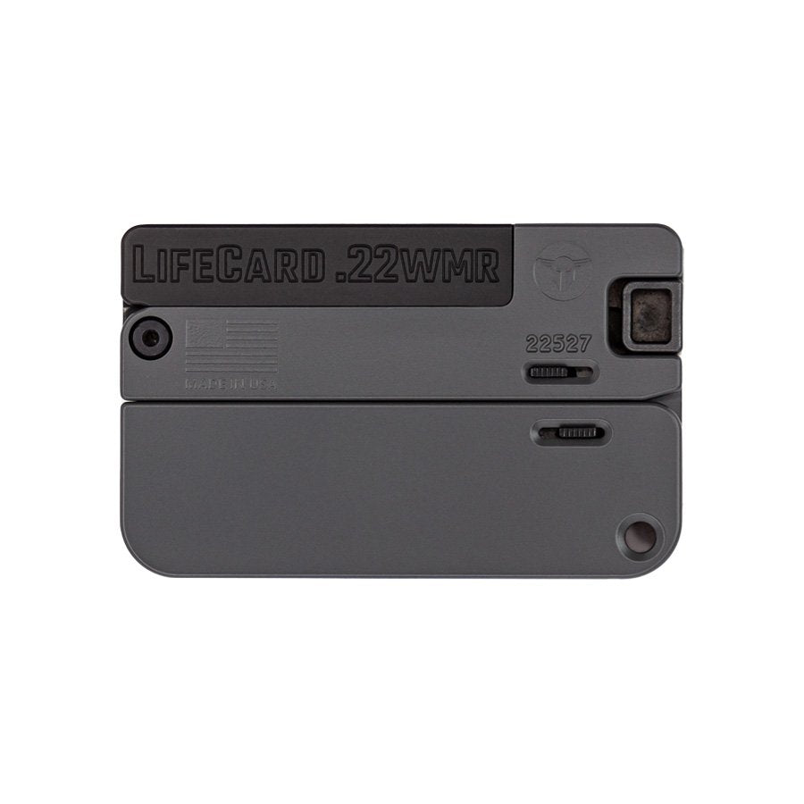 LIFECARD 22MAG BLACK/CONCRETE