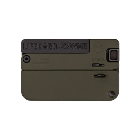 LIFECARD 22MAG BLACK/OD GREEN