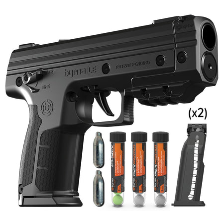 Byrna LE Plus Kinetic Kit, Black, .68 Caliber Less-Lethal Launcher Kit