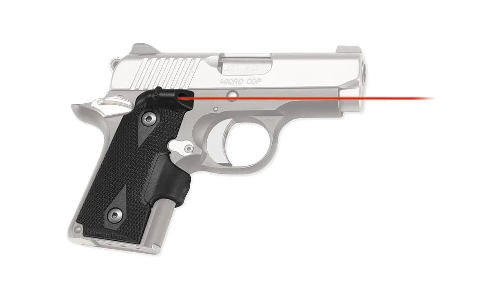 LASERGRIP KIMBER MICRO 380 BLK LG-478 | RED LASER