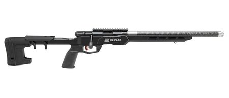 Savage Arms 70256 B Series Precision Lite 22 LR Rifle, Carbon Fiber Barrel, MDT Chassis