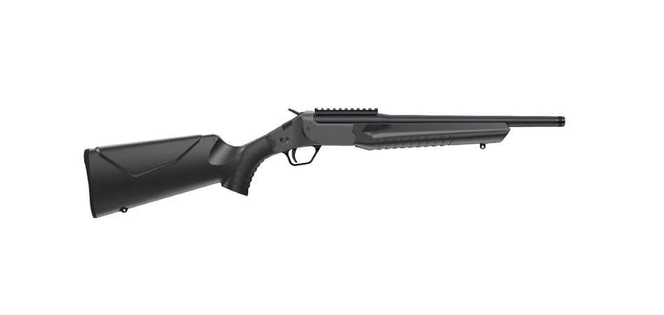 Rossi LWC 5.56x45mm Single-Shot Carbine, 16.5" Threaded Barrel with Picatinny Rail, Black Synthetic Stock